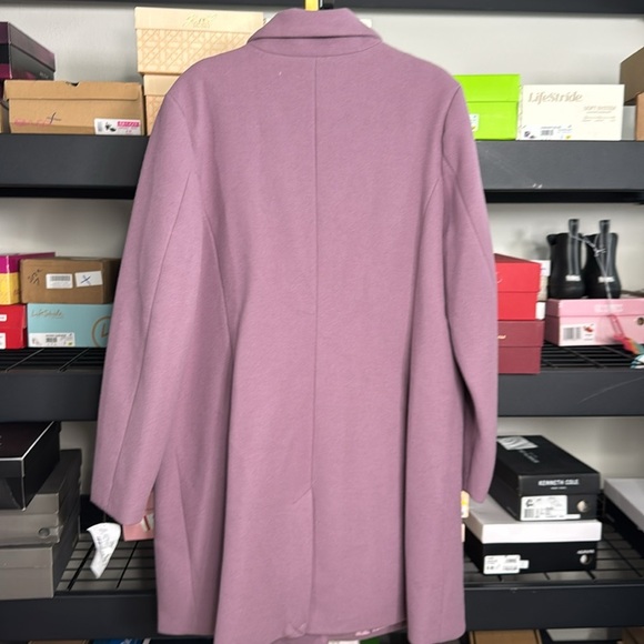 Laundry By Shelli Segal Lavender Pea Coat - Picture 5 of 6